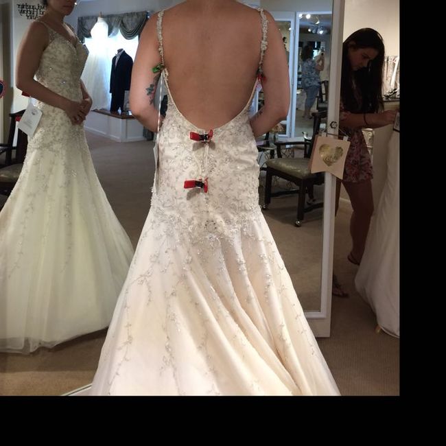  First dress fitting - 6