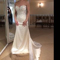  First dress fitting - 1