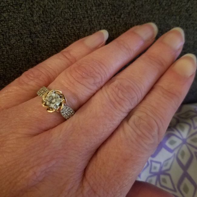 Brides and brides to be! i want to see your wedding bands or ideas for wedding bands! 7