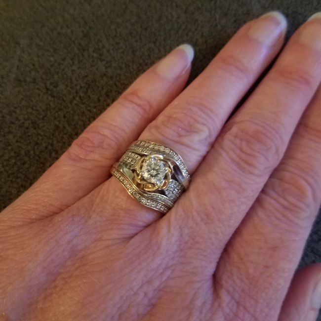 Brides and brides to be! i want to see your wedding bands or ideas for wedding bands! - 2