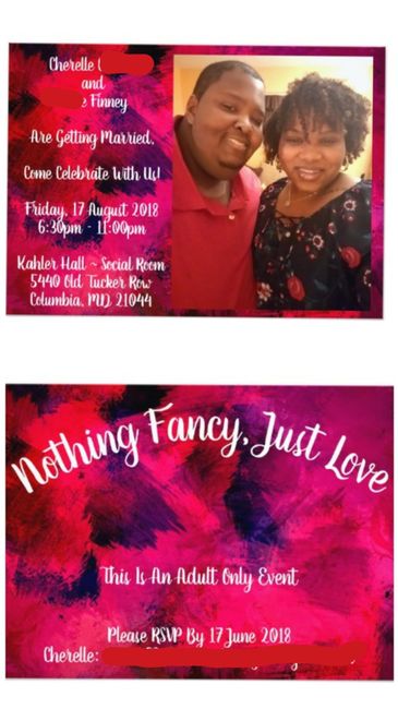 Let's see your invitations!  Any special details? - 1