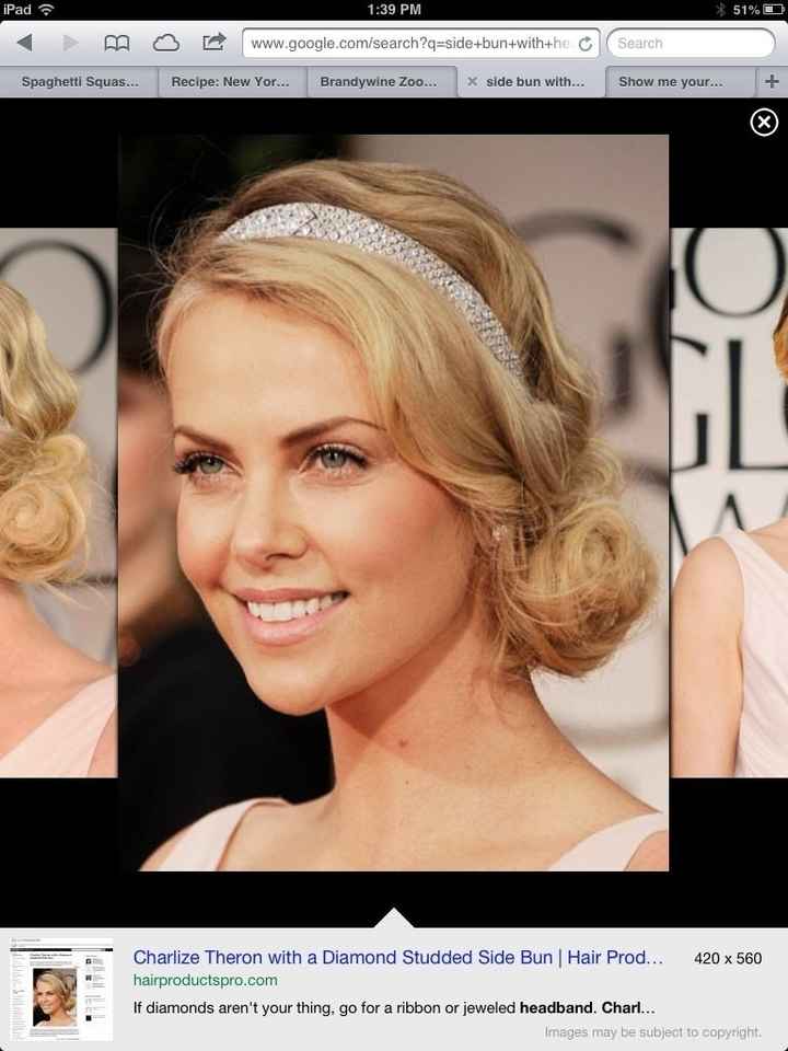 Show me your wedding hair inspiration.