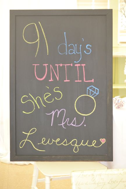 Bridal shower pictures!