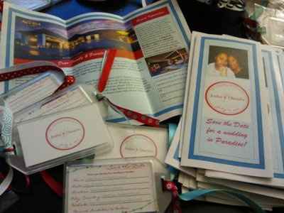 My DIY STD Luggage Tags & Brochures ***PICS INCLUDED***