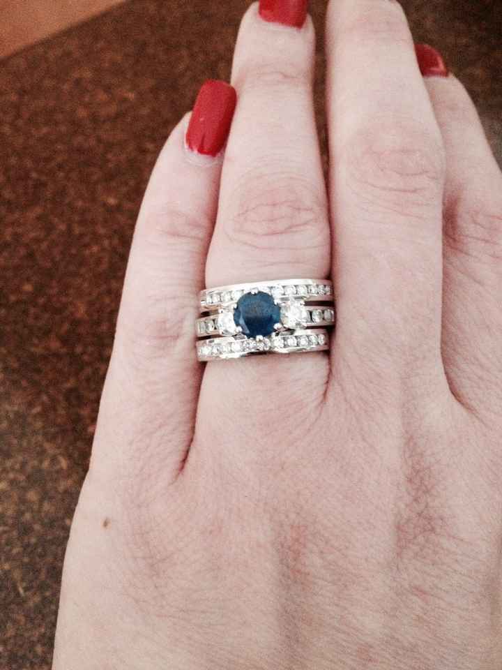 Show me yours!   I can't believe it but when I look at my wedding ring set, pic