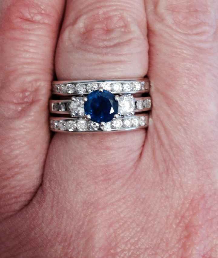 Show them off! Wedding sets