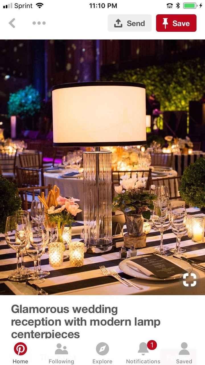 Centerpieces for rectangle tables - 1