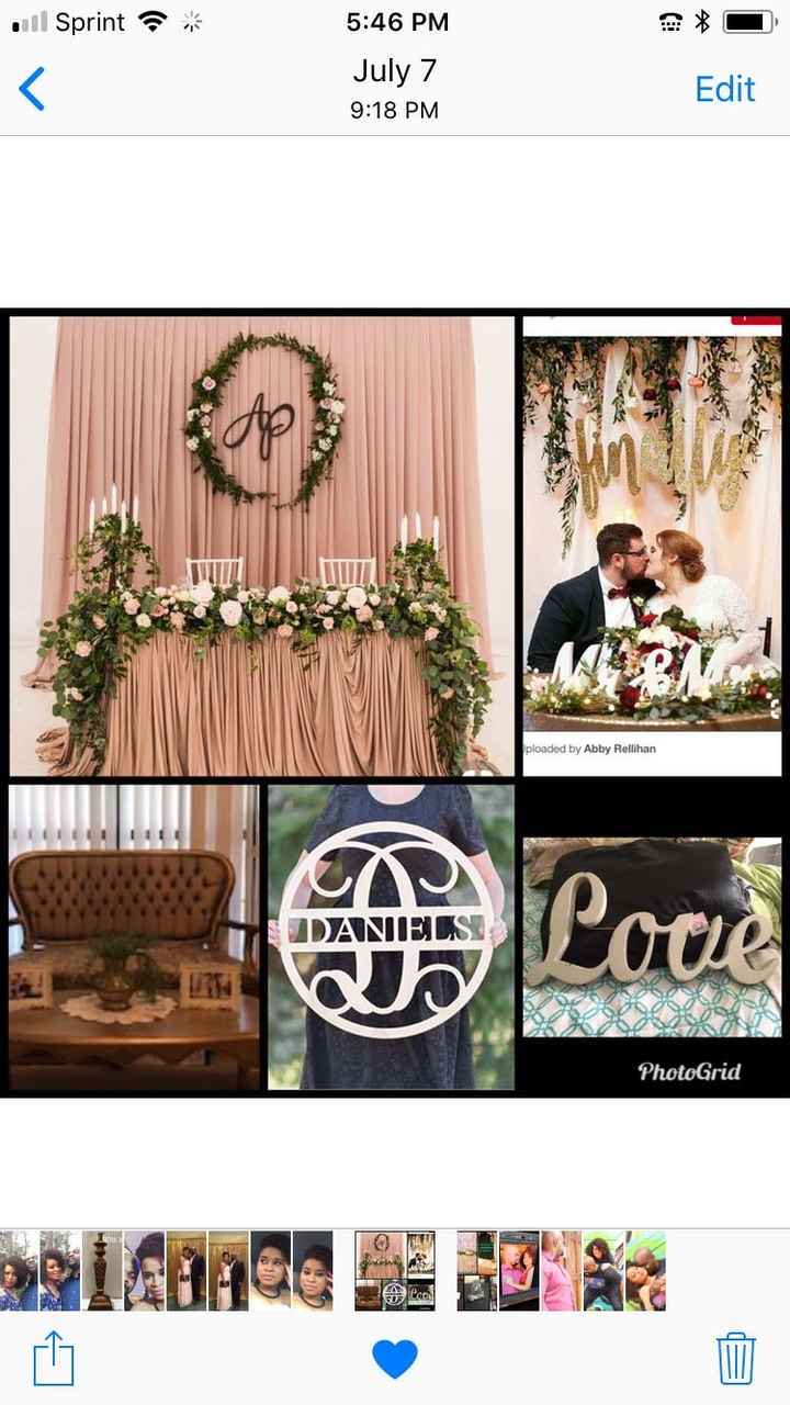 Sweetheart table - 2