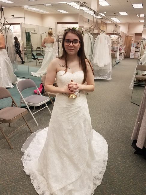 i said yes to the dress!! What's yours?! - 1