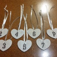 Table numbers! Show me yours!!