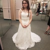 Who else loves lace?  Show off your lace dresses and/or veils! - 1