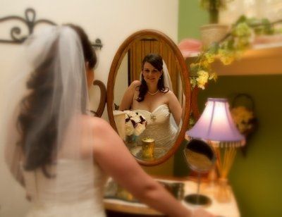 What did you hair look like on your wedding day?
