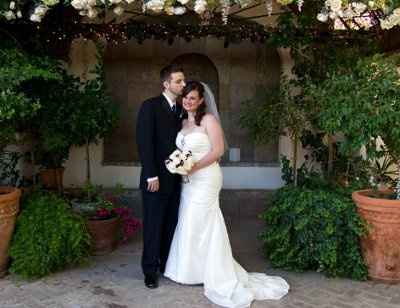 Who is wearing Mermaid/Fit & Flare/Trumpet?