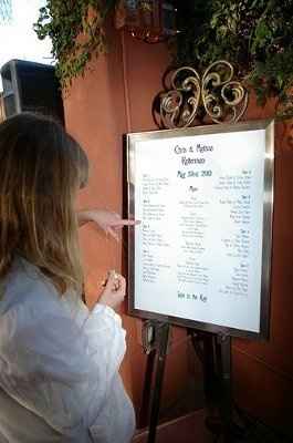 Seating Chart - Frame or Poster Board