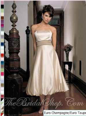 Bridesmaids dresses that look too "bridey"