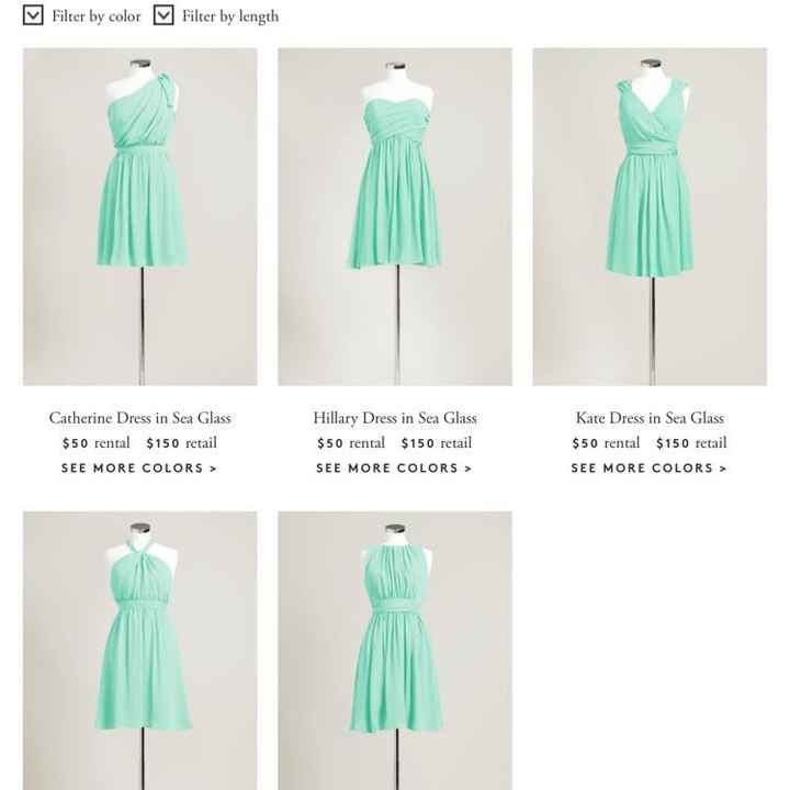 Budget bridesmaids