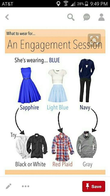 Engagement Outfits Take Two