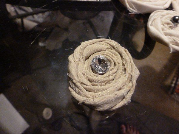 Fabric Flowers!  So excited!