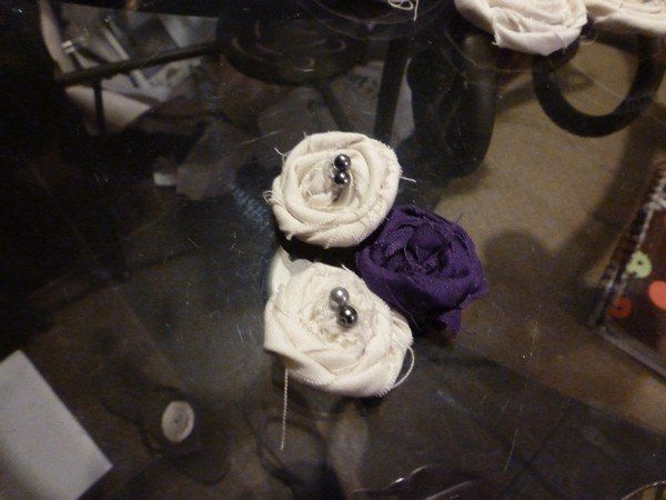 Fabric Flowers!  So excited!