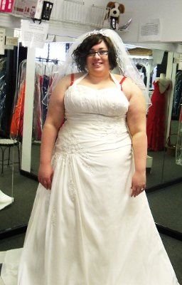 Tried on Dresses Today. Pics!
