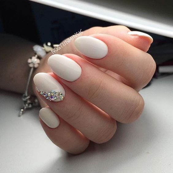Wedding Day Nails - 1