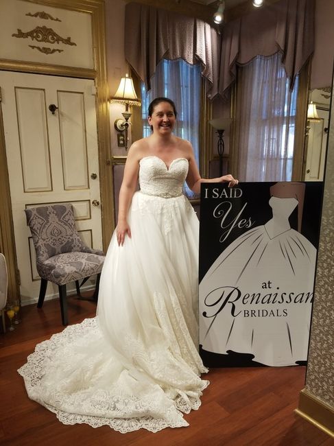 #TBT - throw back to when you said yes to the dress! - 1