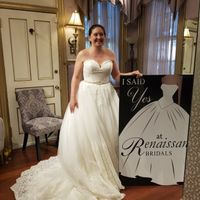 #TBT - throw back to when you said yes to the dress! - 1