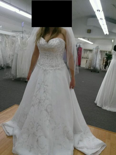 Wedding dress doubts