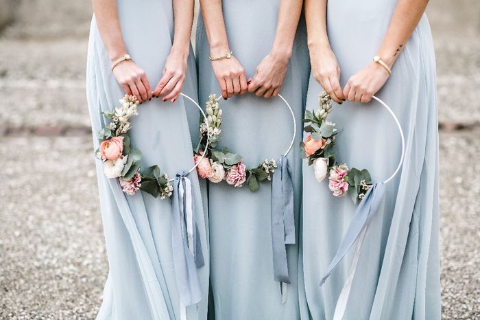Will your bouquet match your bridesmaids'? 💐 8