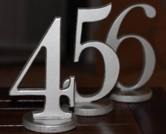 10 Days out and I need table numbers!! Ahh!! Ideas??