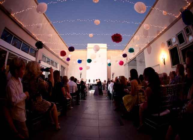 crepe paper pomanders