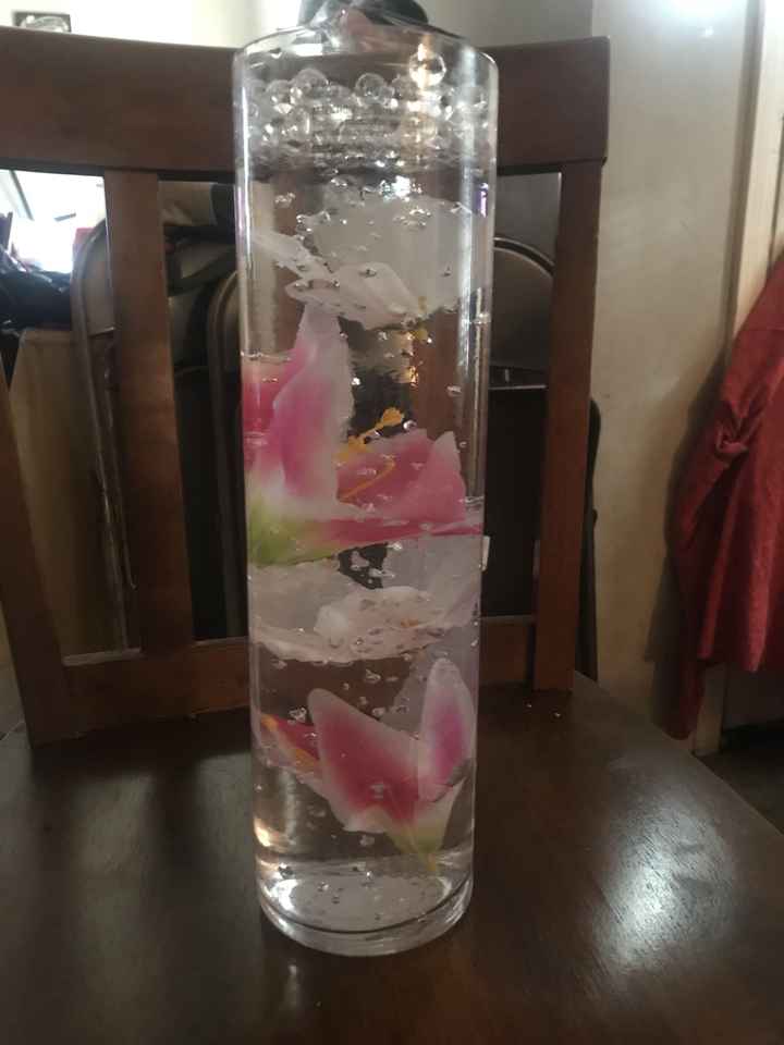  Working on my centerpieces - 3