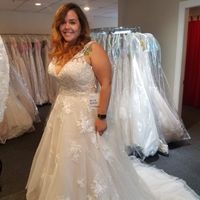 Let's see those A-line wedding dresses! - 1