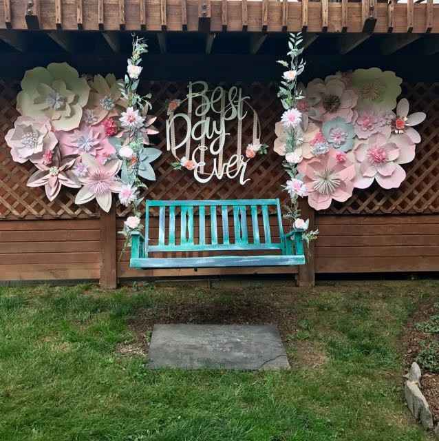 Paper Flower Wall, DIY or hire vendor??