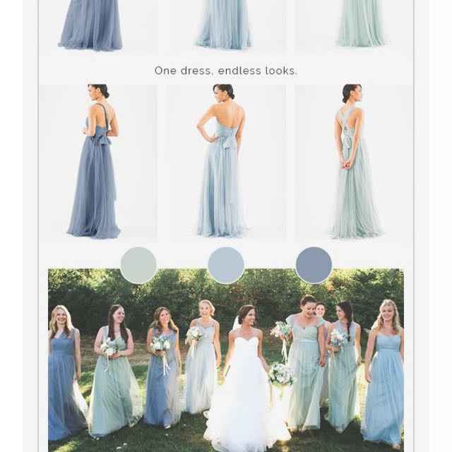 Bridesmaids dresses