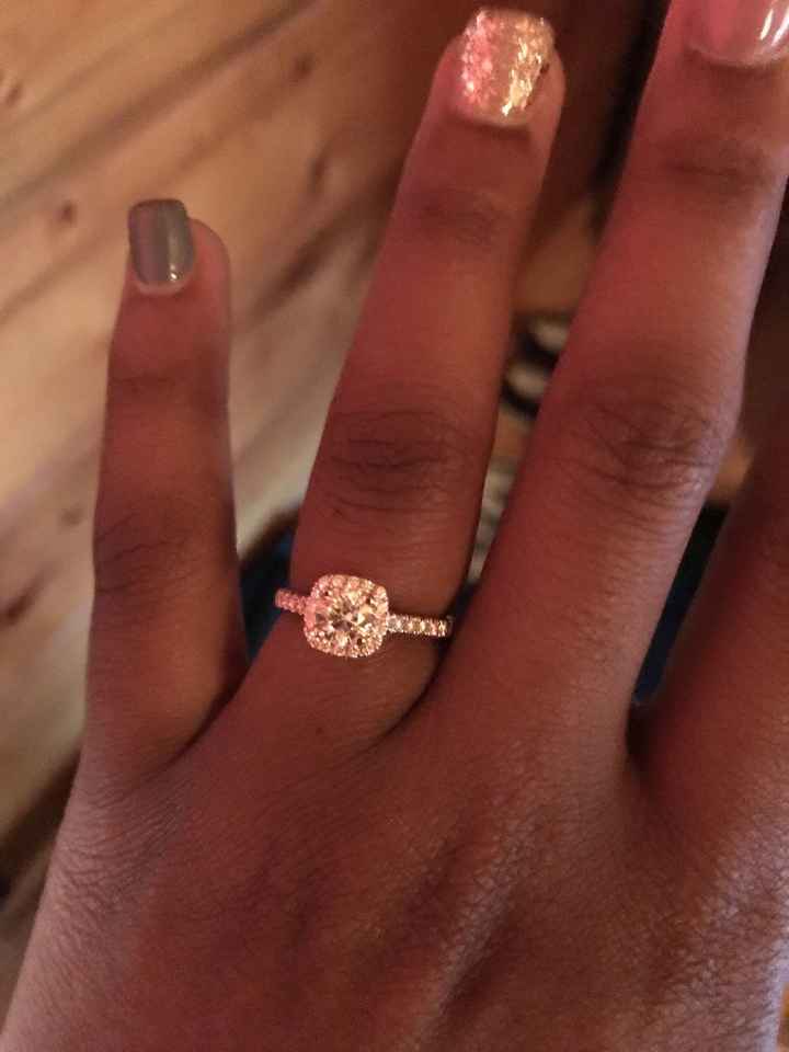 Wedding rings! Let's see them!