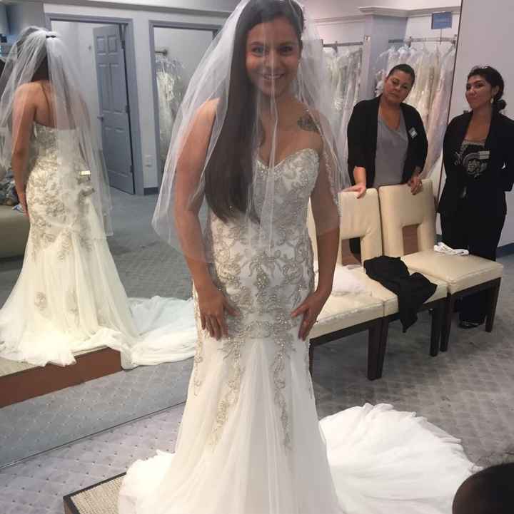 I said yes to the dress!