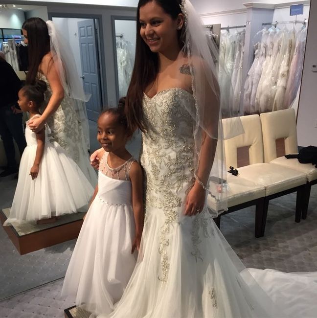 I said yes to the dress!