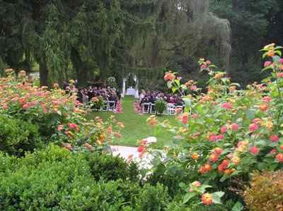 Outdoor garden wedding vs. traditional ballroom?