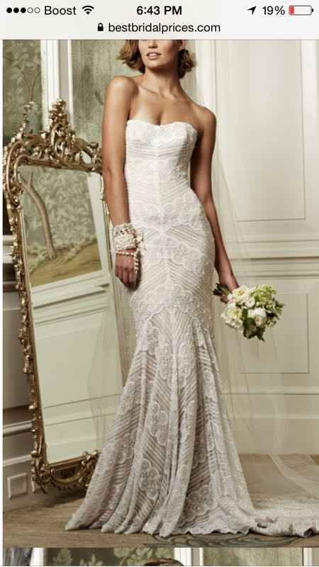 I said "Yes to the Dress"!