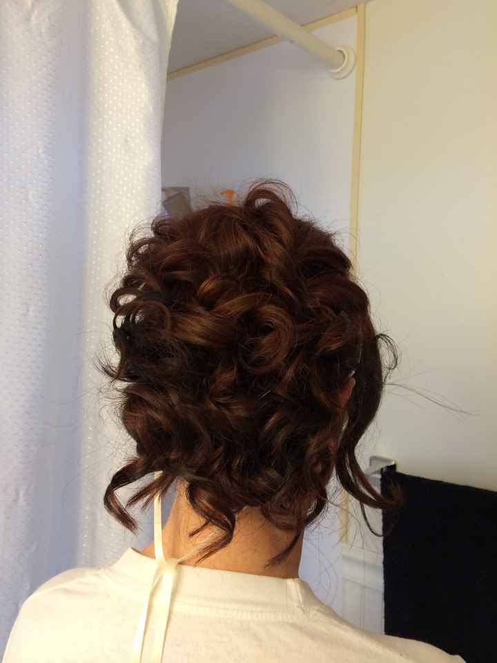 2nd hair & makeup trial today