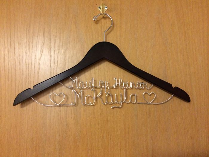 Wedding wire hangers