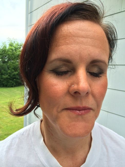 2nd hair & makeup trial today