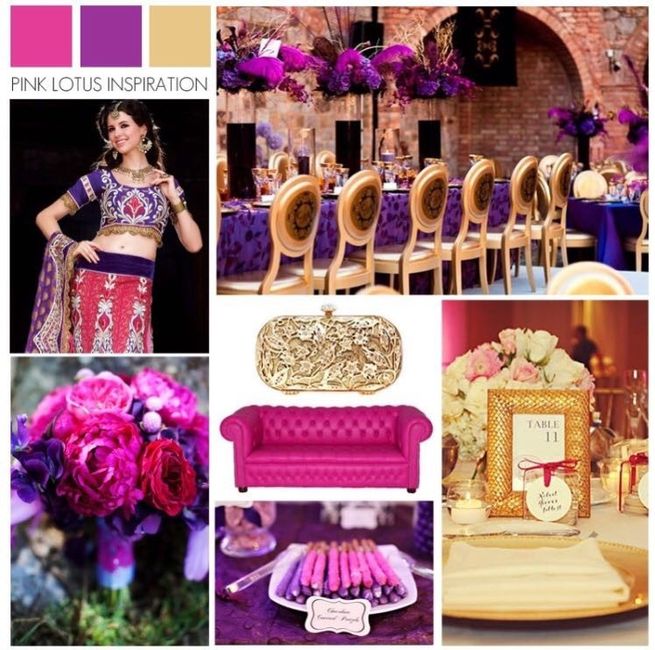 Show me your wedding inspiration with color palette