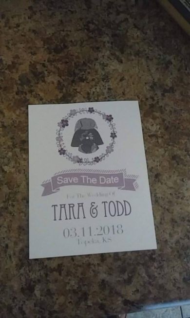 Save the date style's