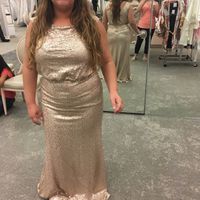 Is anyone doing sparkly bridesmaid dresses?