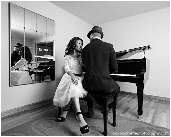 Engagement photo props
