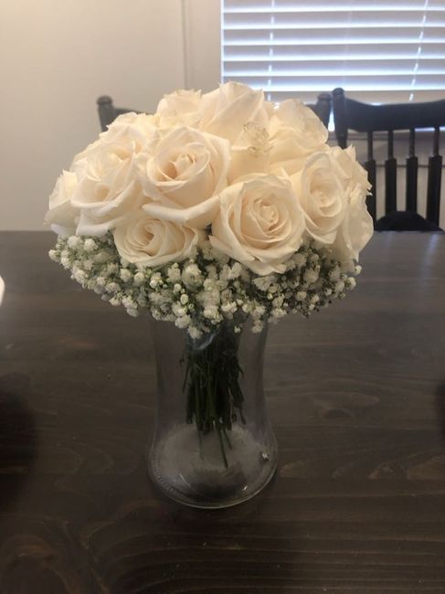 Trader Joe's centerpieces and bridesmaid boutiques! 6