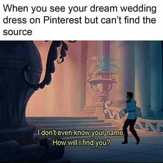Identify wedding dress