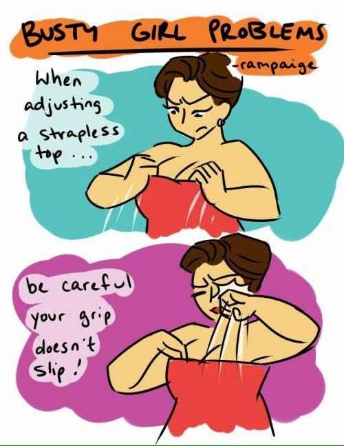 Chesty gals help